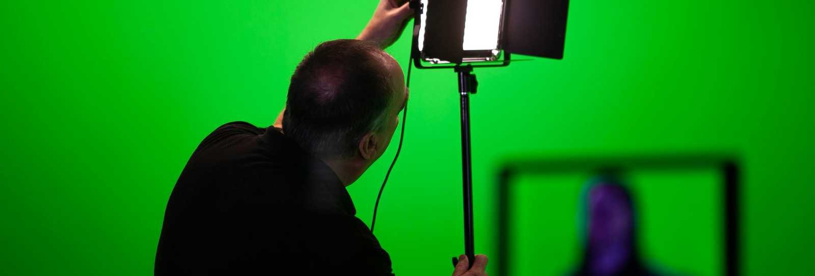 Green Screen Banner